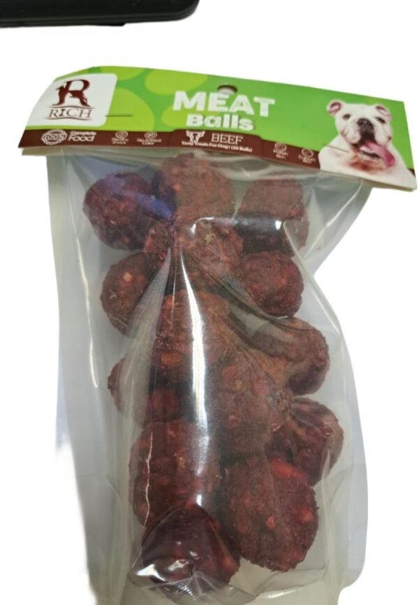 Meat Balls vitamins for dogs 20 Balls (Beef) - Image 2