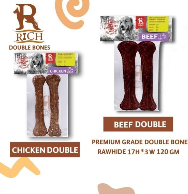 Double Bone 2 Bones Dogs with (Chicken) - Image 3