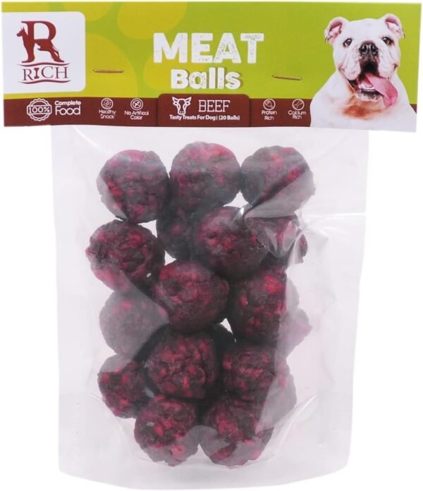 Meat Balls vitamins for dogs 20 Balls (Beef) - Image 4