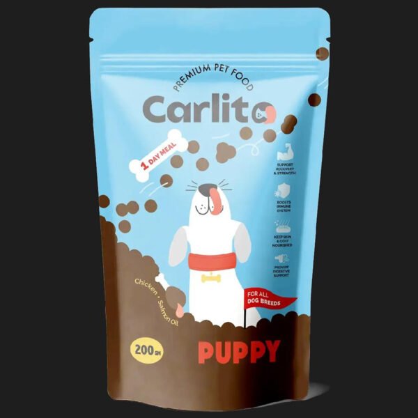 CARLITO PUPPIES DRY FOOD 200GM