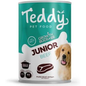 Teddy Pet Food - Dog - Junior - Beef 400Gm (10 Cans)