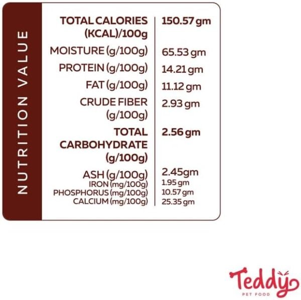 Teddy Pet Food - Dog - Original- Beef 400Gm (10 Cans) - Image 4