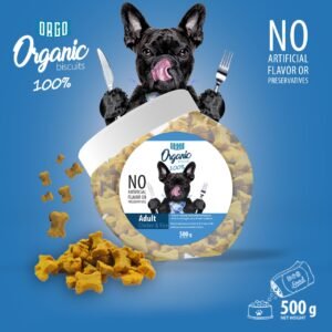 Orgo Organic Adult Chicken & Rice 500Gm
