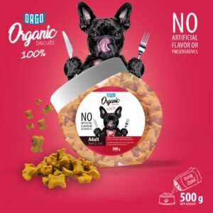 Orgo Organic Adult Beef & Rice 500Gm