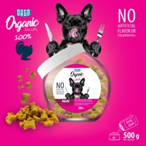 Orgo Organic Adult Turkey & Rice 500Gm
