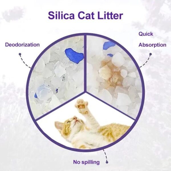 (2 items) Bestspet Cat Litter Crystal 3.8L - Image 7