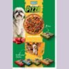 Orgo Delicious Dog Pizza Treats, Meat Lovers Flavour, 8 Slices