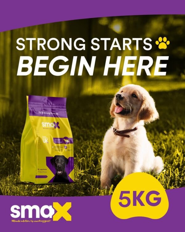 smaX Puppies Large Breeds 5Kg - Image 3