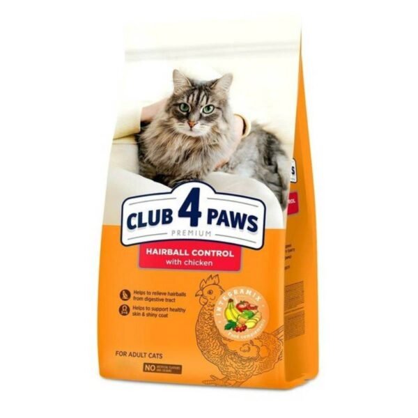 Club 4 Paws Hair Ball Control With Chicken 2KG