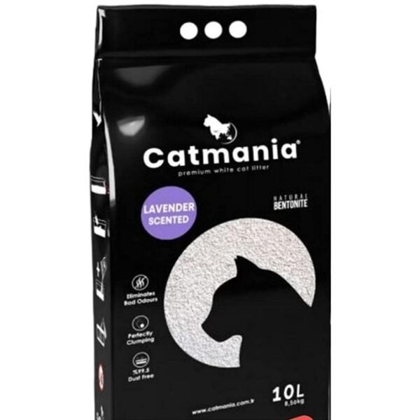 Catmania Lavender Scented Animal Litter - 10L