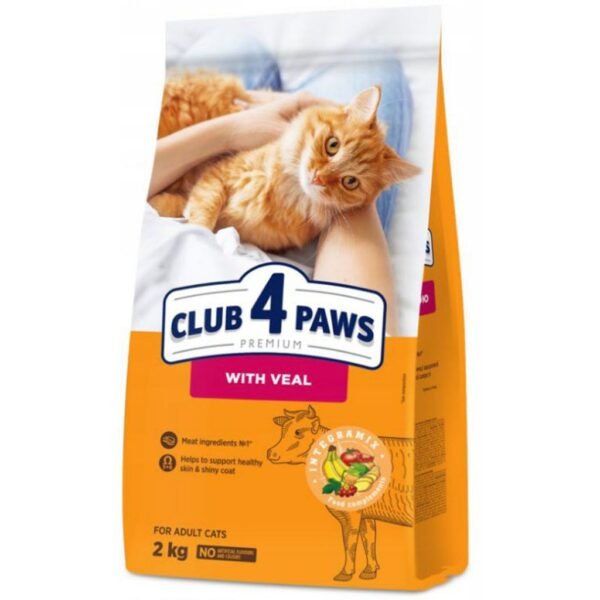 Club 4 Paws With Veal 2KG