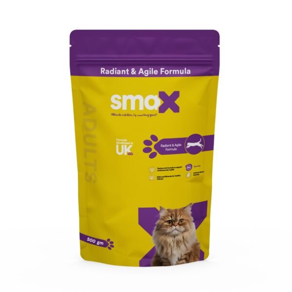 Smax Adult Cat Dry Food 500gm