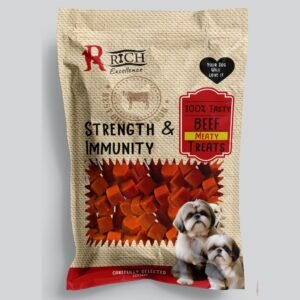 Rich Excellence Premium Dog Treats,with B12 & Vital Protein,100% Natural Treats (Beef)