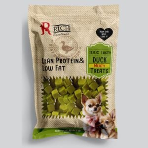 Rich Excellence Premium Dog Treats,with B12 & Vital Protein,100% Natural Treats (Duck)