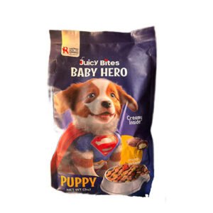 Juicy Bites Baby Hero Puppy Dry Dog Food, Crunchy Outside Creamy Inside, 2kg