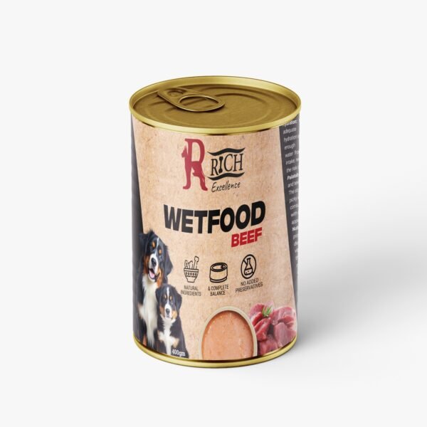 Rich Dog Can Food (6Pcs) Avilable in (Beef-Chicken-Duck-Liver) - Image 2