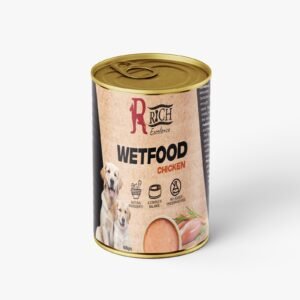 Rich Dog Can Food (6Pcs) Avilable in (Beef-Chicken-Duck-Liver)